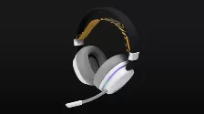 Audífonos Ocelot Gaming Phantom H1 Diadema, Inalámbrico Y Alámbrico, Usb, Bluetooth, Blanco